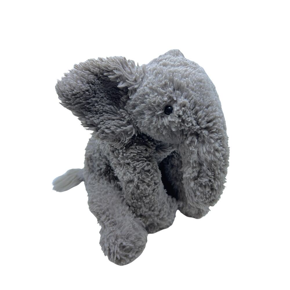 Jellycat Emile Elephant Retired - Soft Shaggy Grey Plush Toy